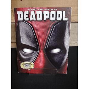 Deadpool (Blu Ray, DVD 2016, Slipcase) Ryan Reynolds